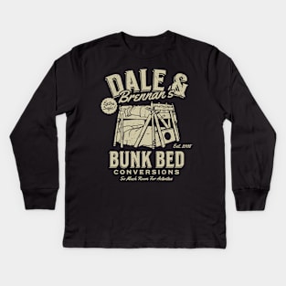 Dale & Brennan's Bunk Beds Kids Long Sleeve T-Shirt